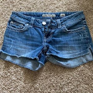 BKE denim shorts